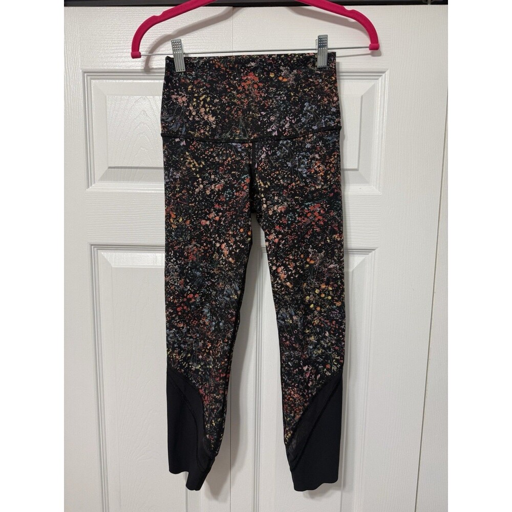 Lululemon High-Rise Floral Print Leggings – Women’s Size 4